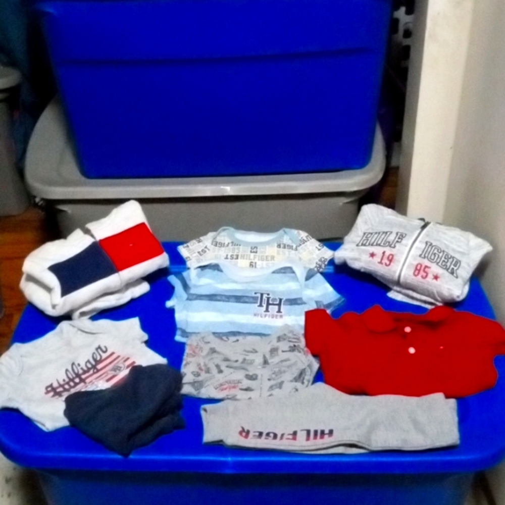 HUGE BABY BOY TOMMY HILFIGER LOT! Sizes From 3-6m/6-9m